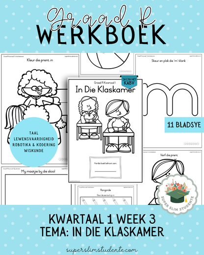 Gr. R Term 1 Workbook: In the classroom [Choose Language]