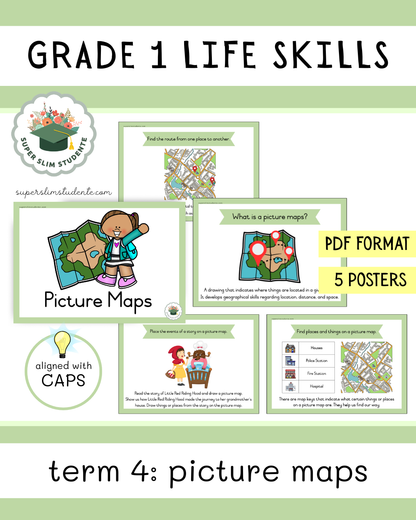 Grade 1 Term 4: Picture Maps [Choose Language]