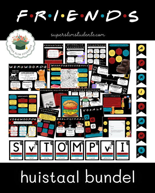 Friends Theme / Afrikaans Huistaal Bundel