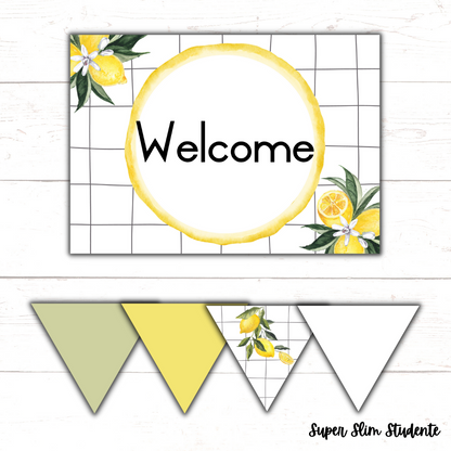 Modern Lemon Classroom Theme (Foundation Phase)