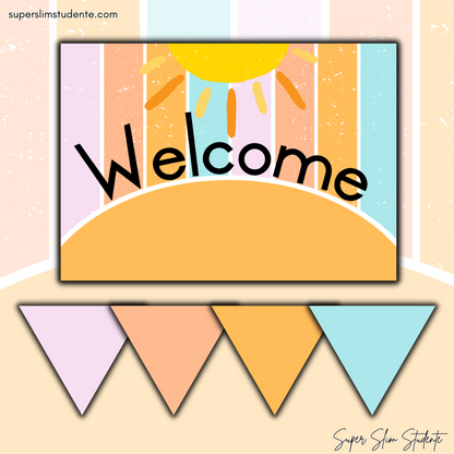 Hello Sunshine Classroom Theme (Foundation Phase)