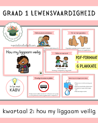 Grade 1 Term 2: Keeping My Body Safe [Choose Language]