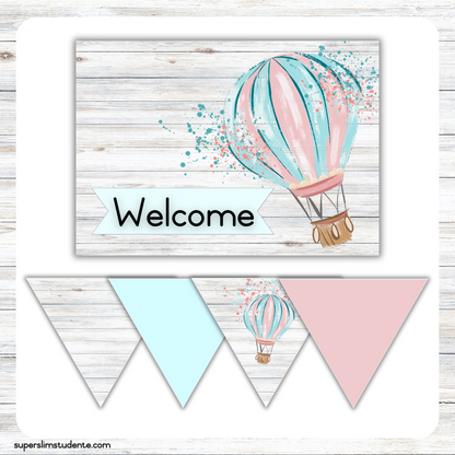 Hot Air Balloon Classroom Theme (Foundation Phase)