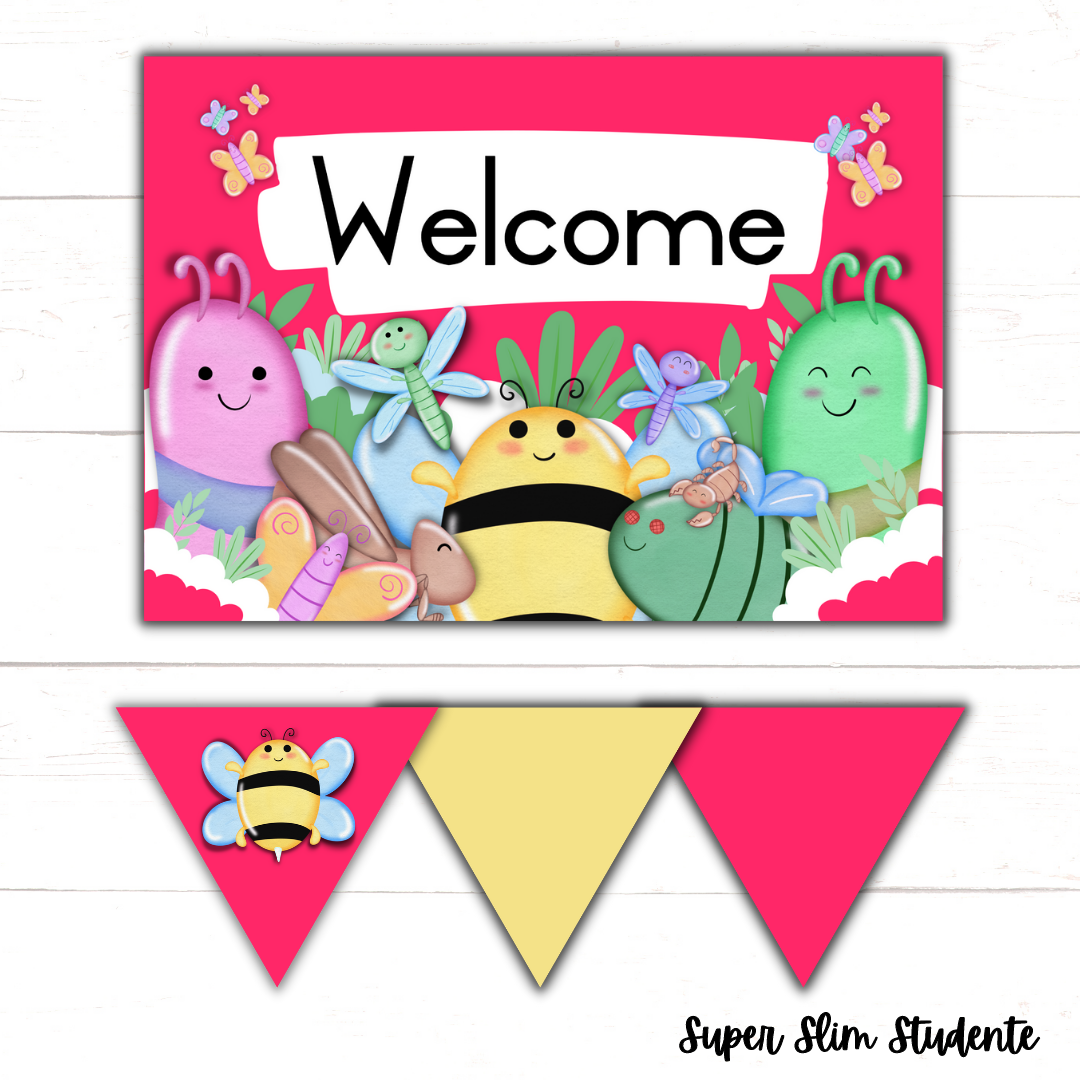 Bugs Classroom Theme (Preschool Version)