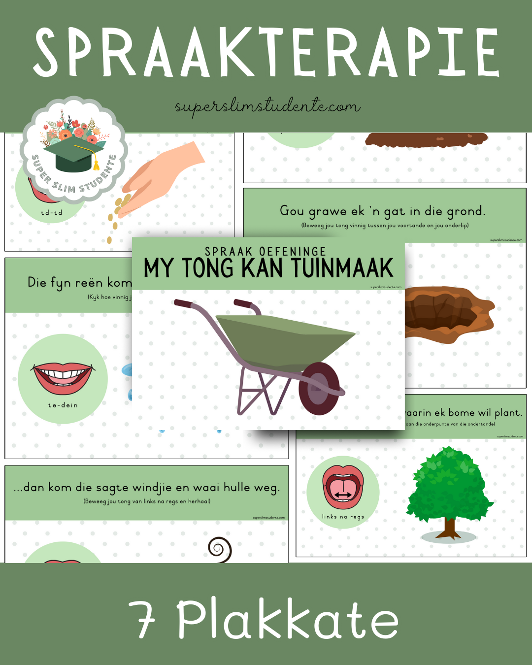 Speech Therapy: My Tongue Can Garden [Choose Language]