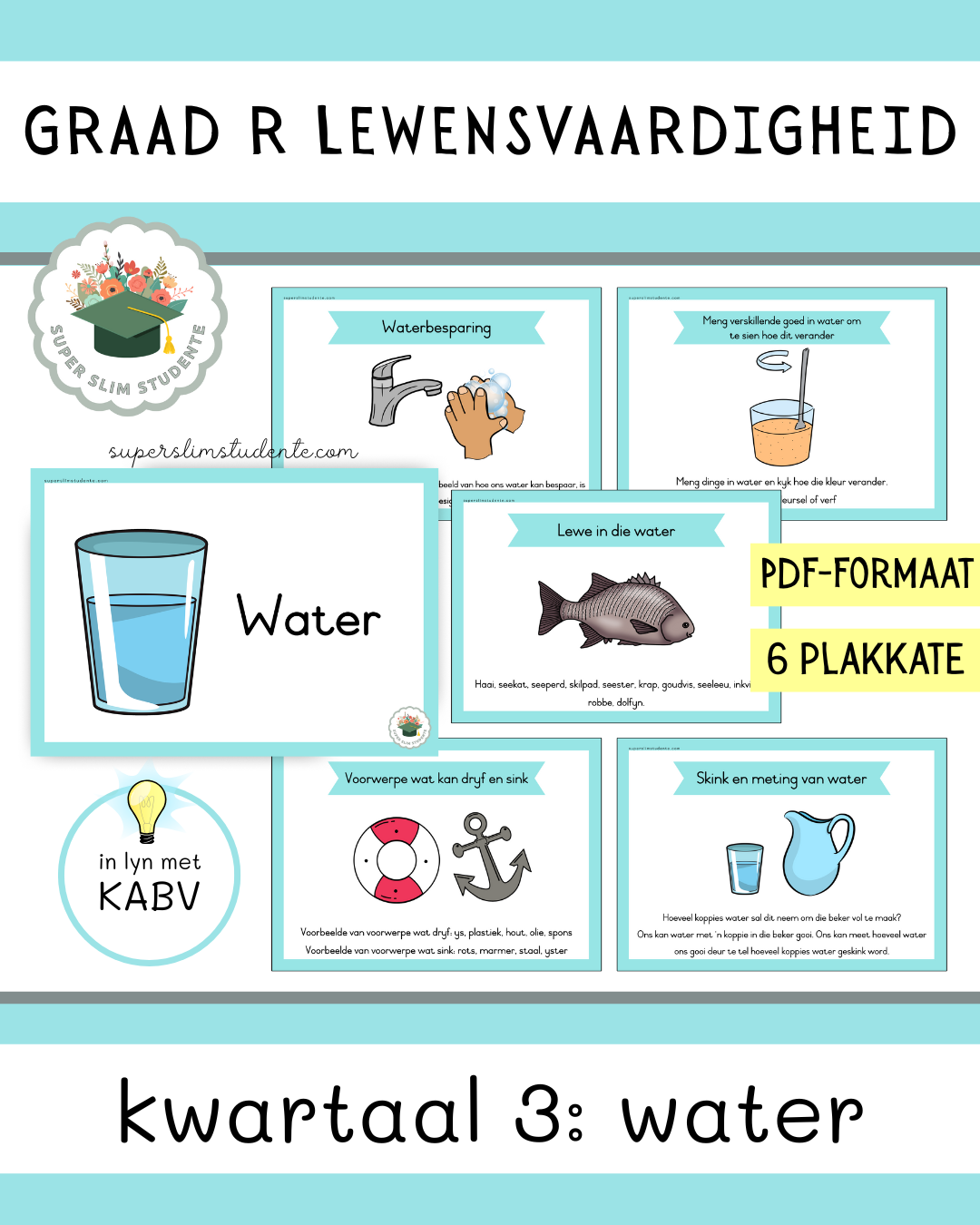 Grade R Term 3: Water [Choose Language]