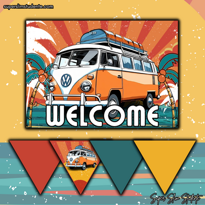 Retro Bus Classroom Theme (Tourism & Social Studies)