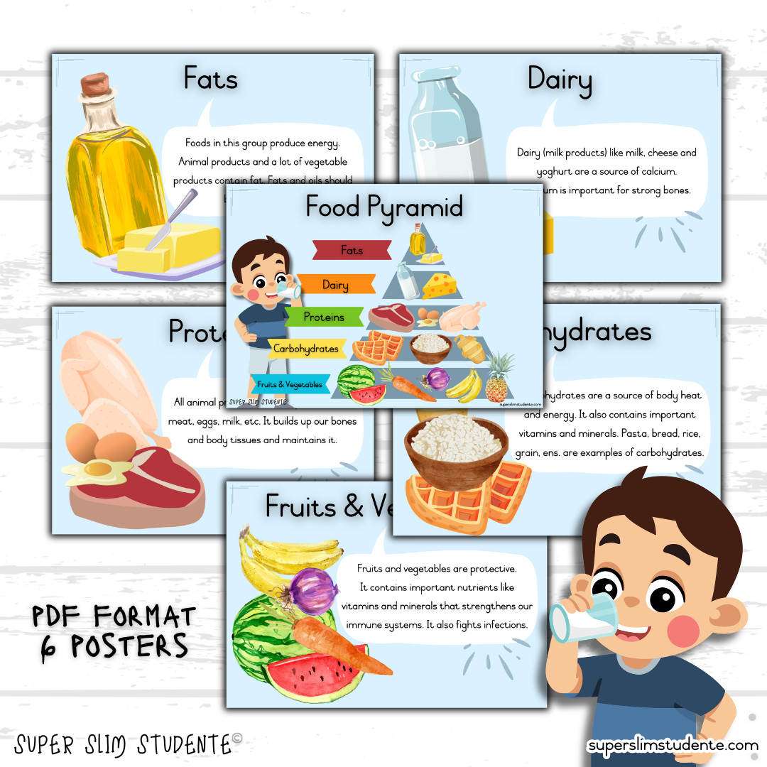 Food Pyramid Posters