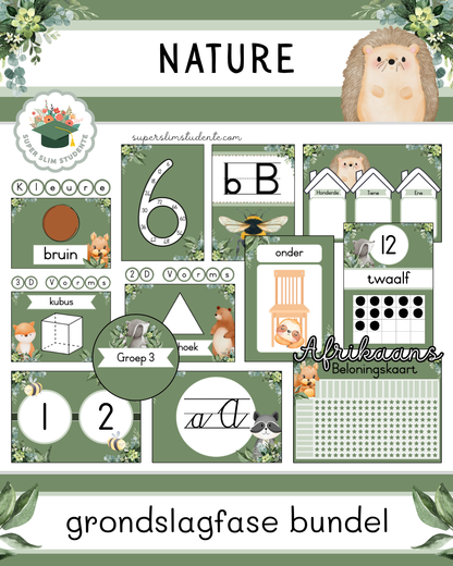 Nature Theme / Foundation Phase Bundle [Choose Language]