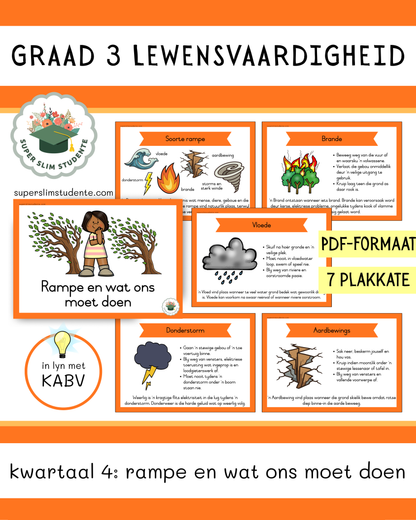 Grade 3 Term 4: Disasters and what we should do [Choose Language]
