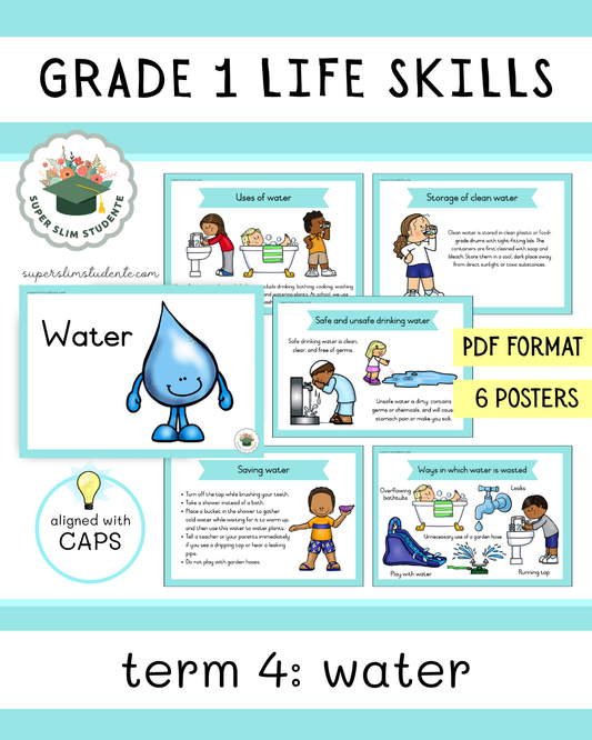 Grade 1 Term 4: Water [Choose Language]