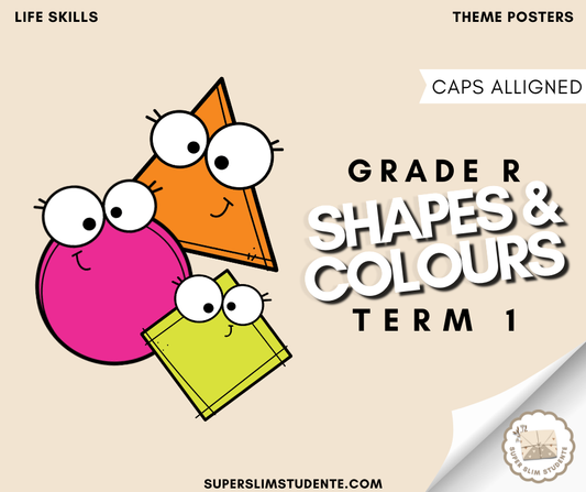 Grade R Term 1: Shapes and colours around us [Choose Language]
