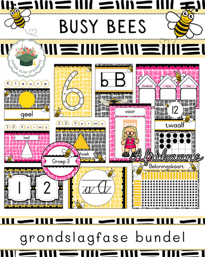 Busy Bees Theme / Foundation Phase Bundle [Choose Language]