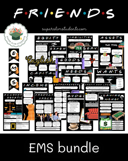 Friends Theme / EMS Bundle [Choose Language]