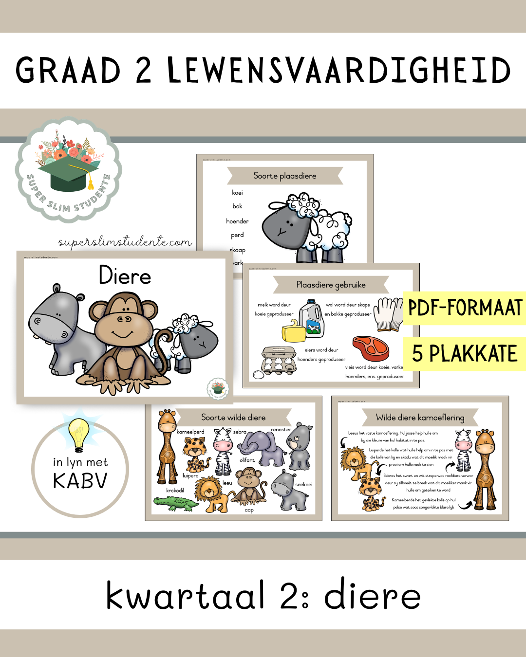 Grade 2 Term 2: Animals [Choose Language]
