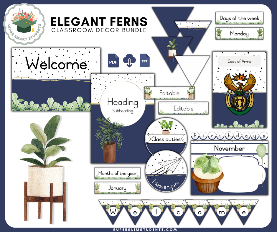 Elegant Ferns [Theme Bundles]
