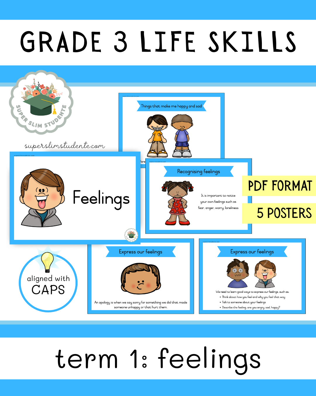 Grade 3 Term 1: Feelings [Choose Language]
