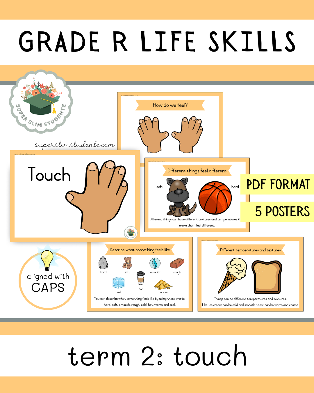 Grade R Term 2: Touch [Choose Language]