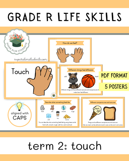 Grade R Term 2: Touch [Choose Language]