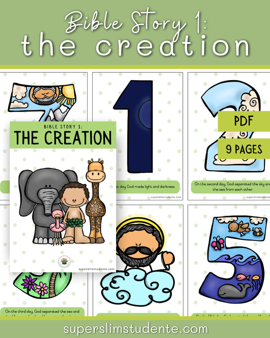 Bible Story 1: The Creation [Choose Language]