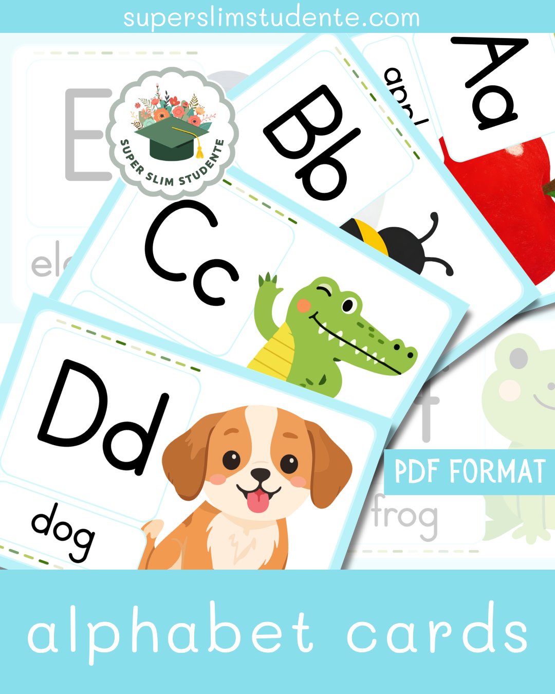 Alphabet Cards [Choose Language]