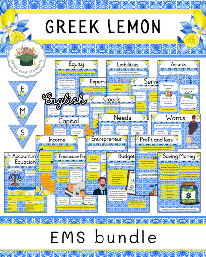 Greek Lemon Theme / EMS Bundle [Choose Language]