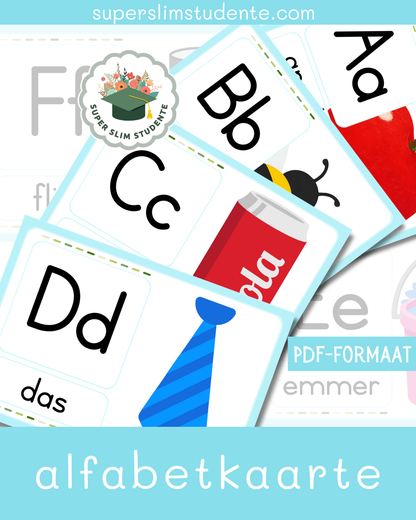 Alphabet Cards [Choose Language]