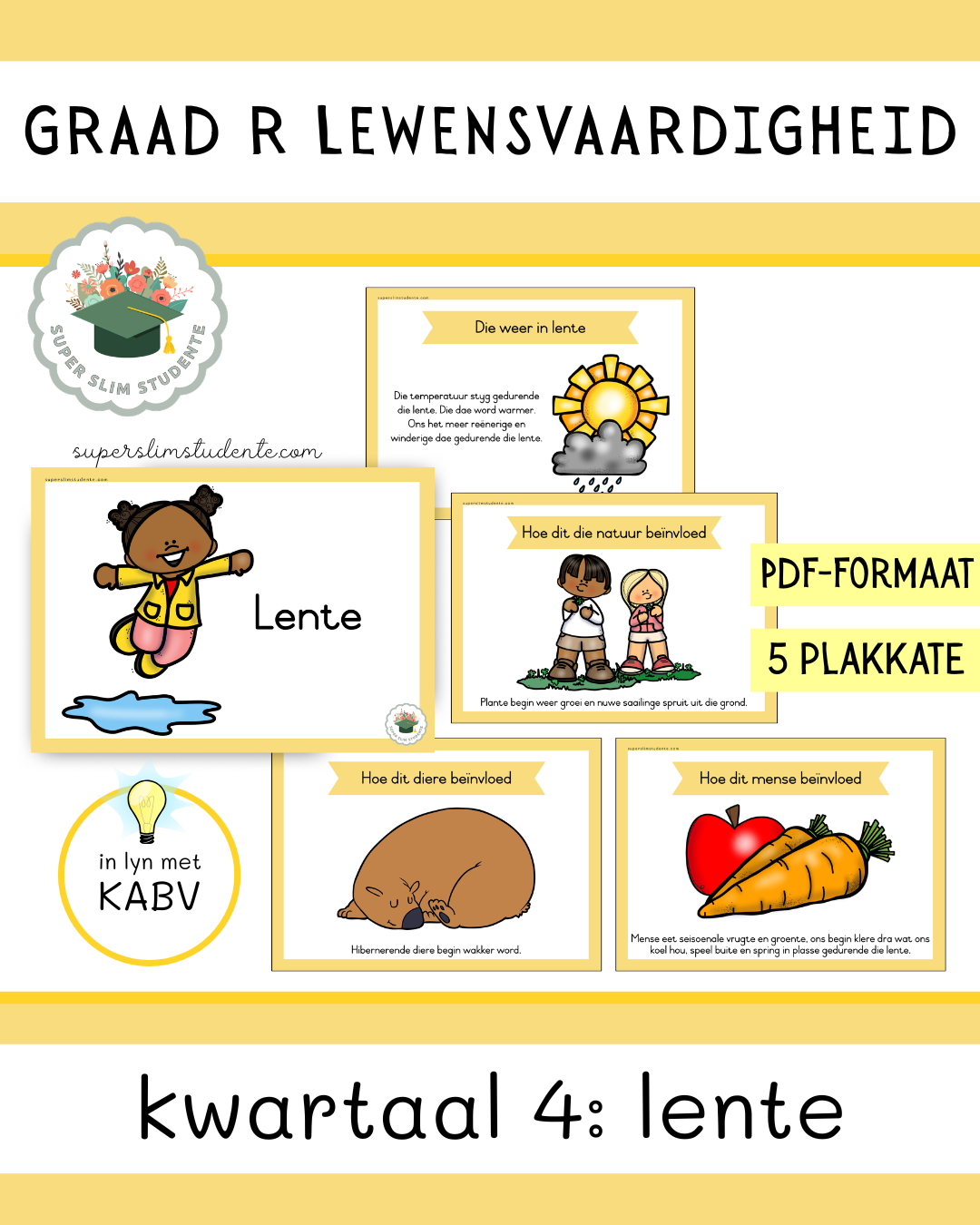 Spring (CAPS GRADE R / TERM 4 / LIFE SKILLS)