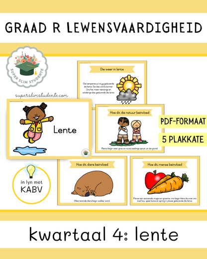 Spring (CAPS GRADE R / TERM 4 / LIFE SKILLS)