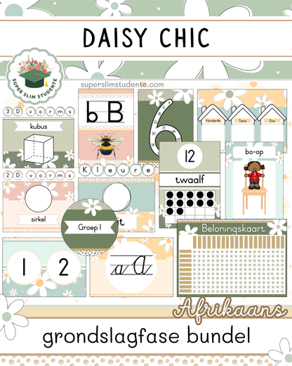 Daisy Chic Theme / Foundation Phase Bundle [Choose Language]