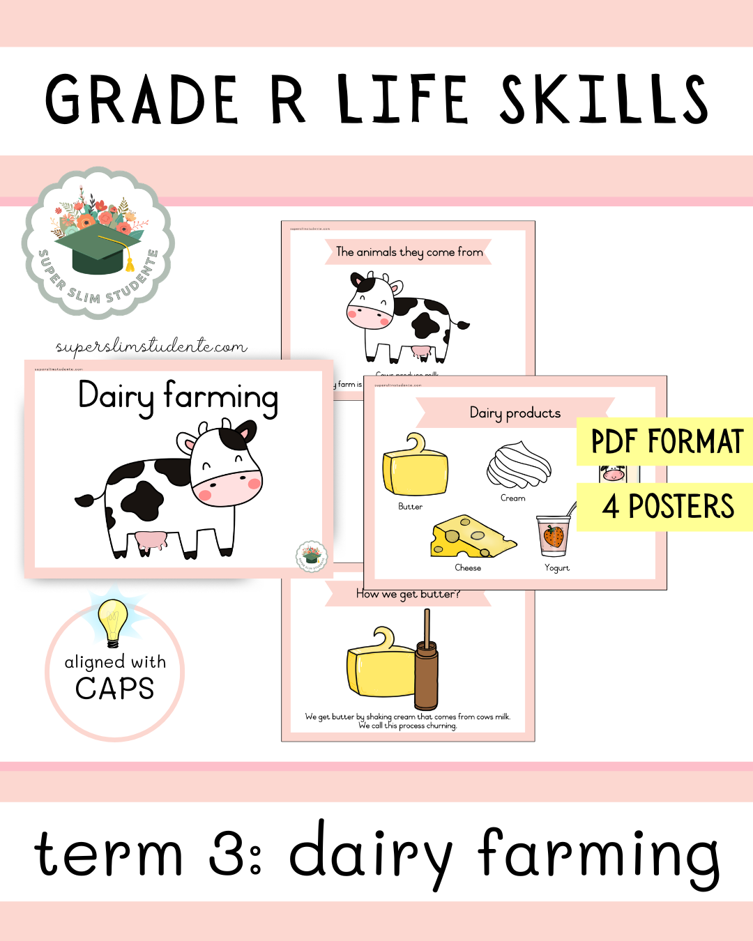 Grade R Term 3: Dairy Farming [Choose Language]