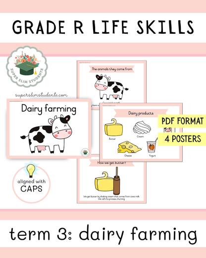 Grade R Term 3: Dairy Farming [Choose Language]