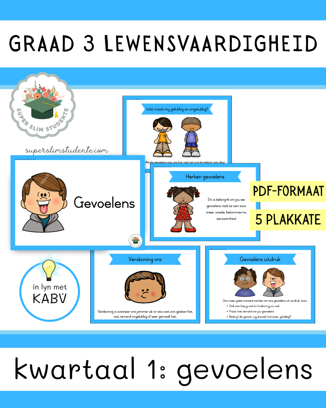 Grade 3 Term 1: Feelings [Choose Language]
