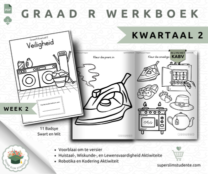 Gr. R Term 2 Workbook: Safety [Choose Language]