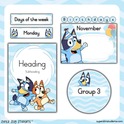 Bluey Classroom Theme (Foundation Phase)