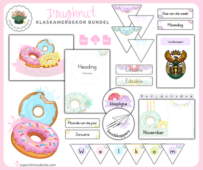 Doughnut Theme [Classroom Bundles]