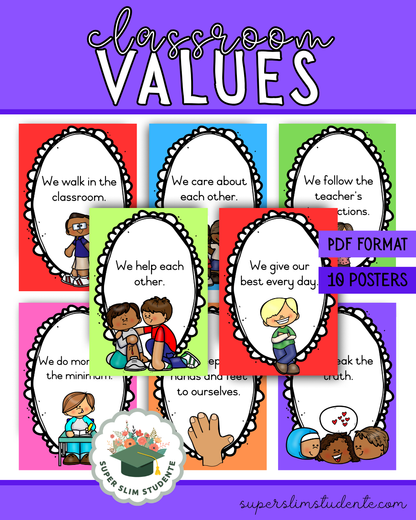 Classroom Values [Choose Language]