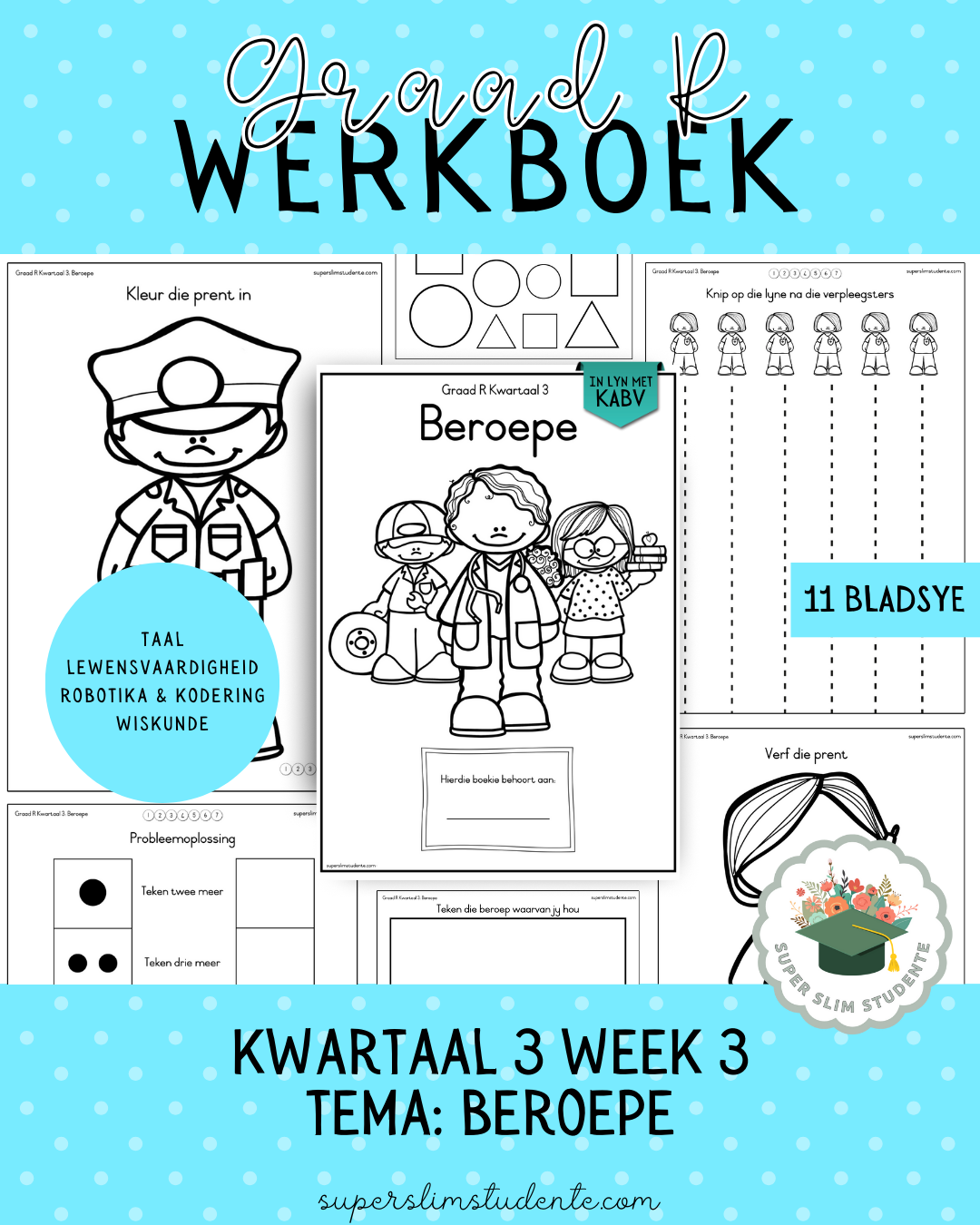Gr. R Term 3 Workbook: Jobs people do [Choose Language]