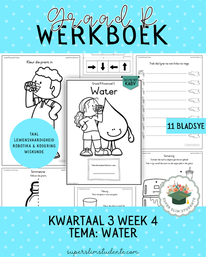 Gr. R Term 3 Workbook: Water [Choose Language]