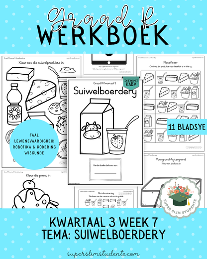 Gr. R Term 3 Workbook: Dairy Farming [Choose Language]