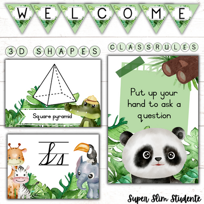 Safari Classroom Theme (Foundation Phase)