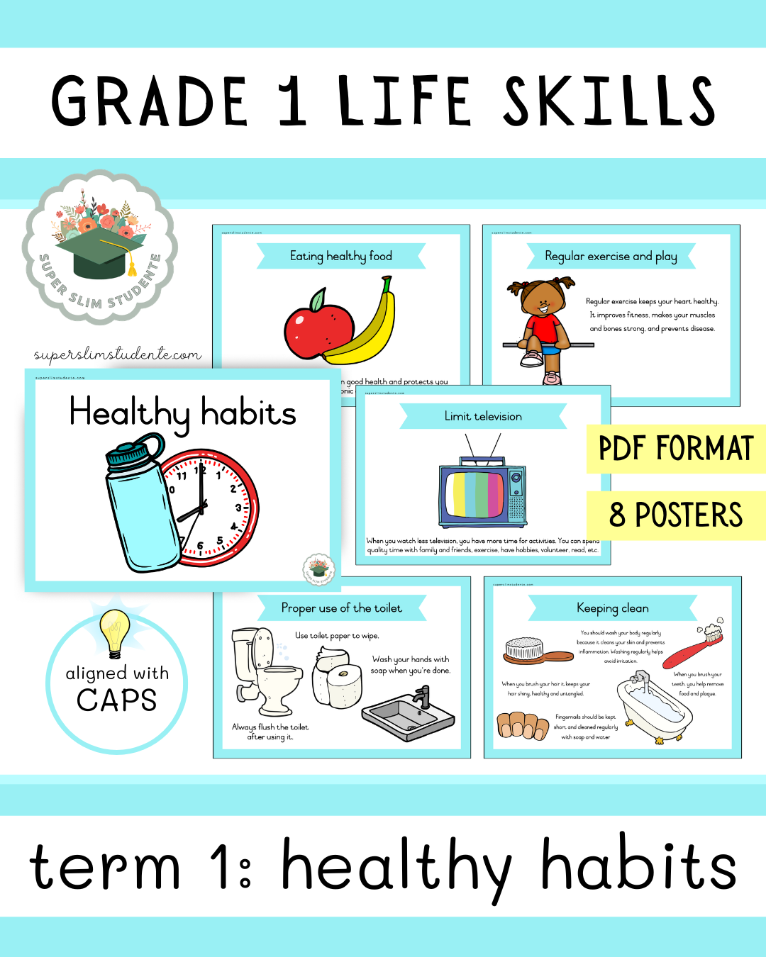 Grade 1 Term 1: Healthy Habits [Choose Language]