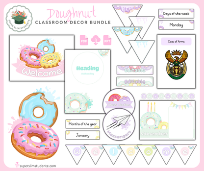Doughnut Theme [Classroom Bundles]