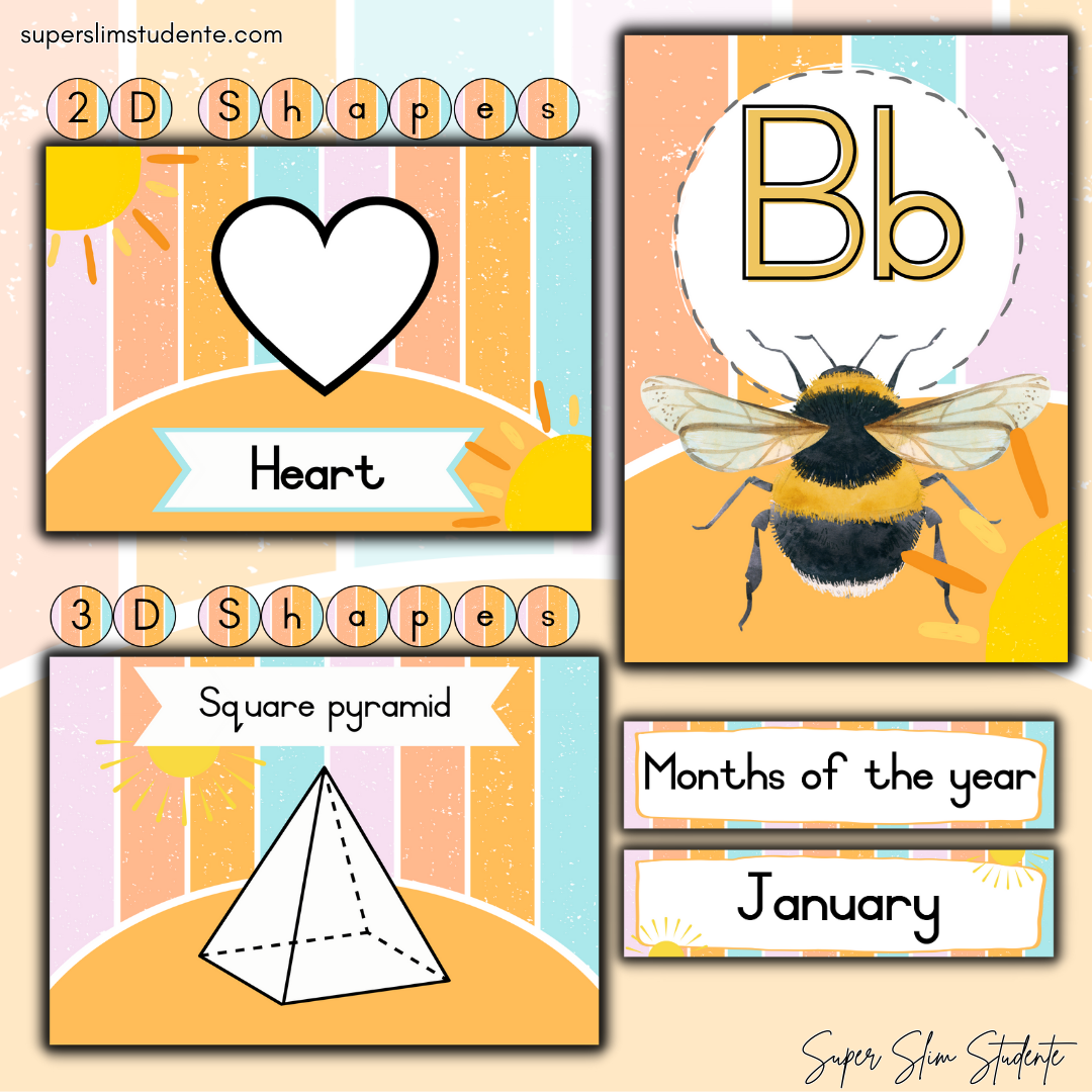 Hello Sunshine Classroom Theme (Foundation Phase)