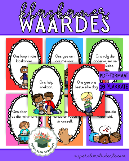 Classroom Values [Choose Language]