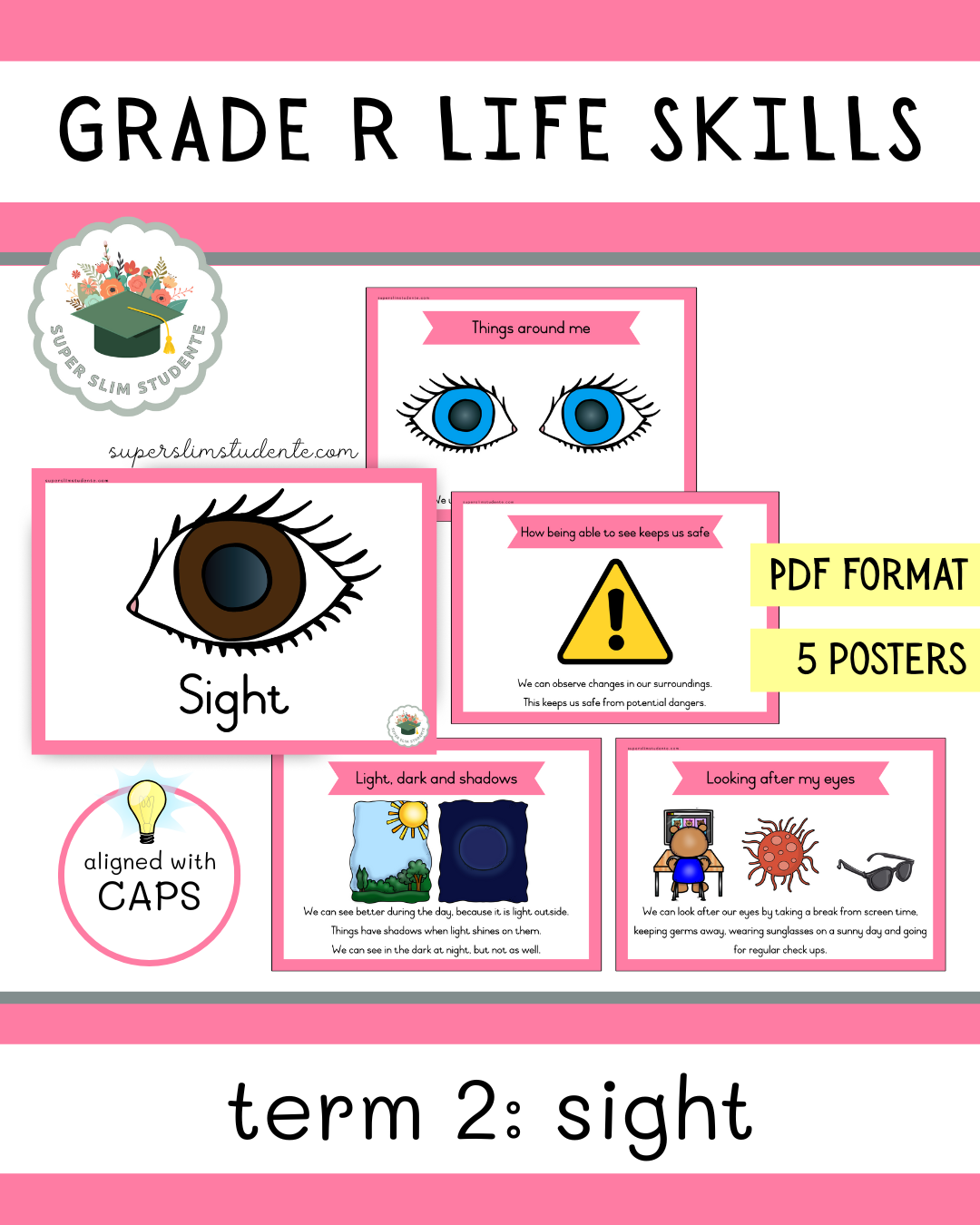 Grade R Term 2: Sight [Choose Language]