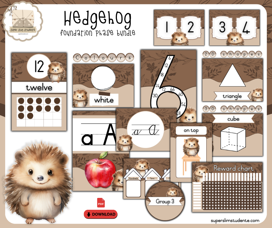 Hedgehog [Theme Bundles]