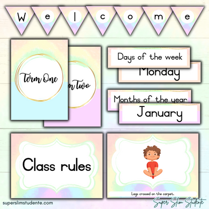 Pastel Classroom Theme (Foundation Phase)