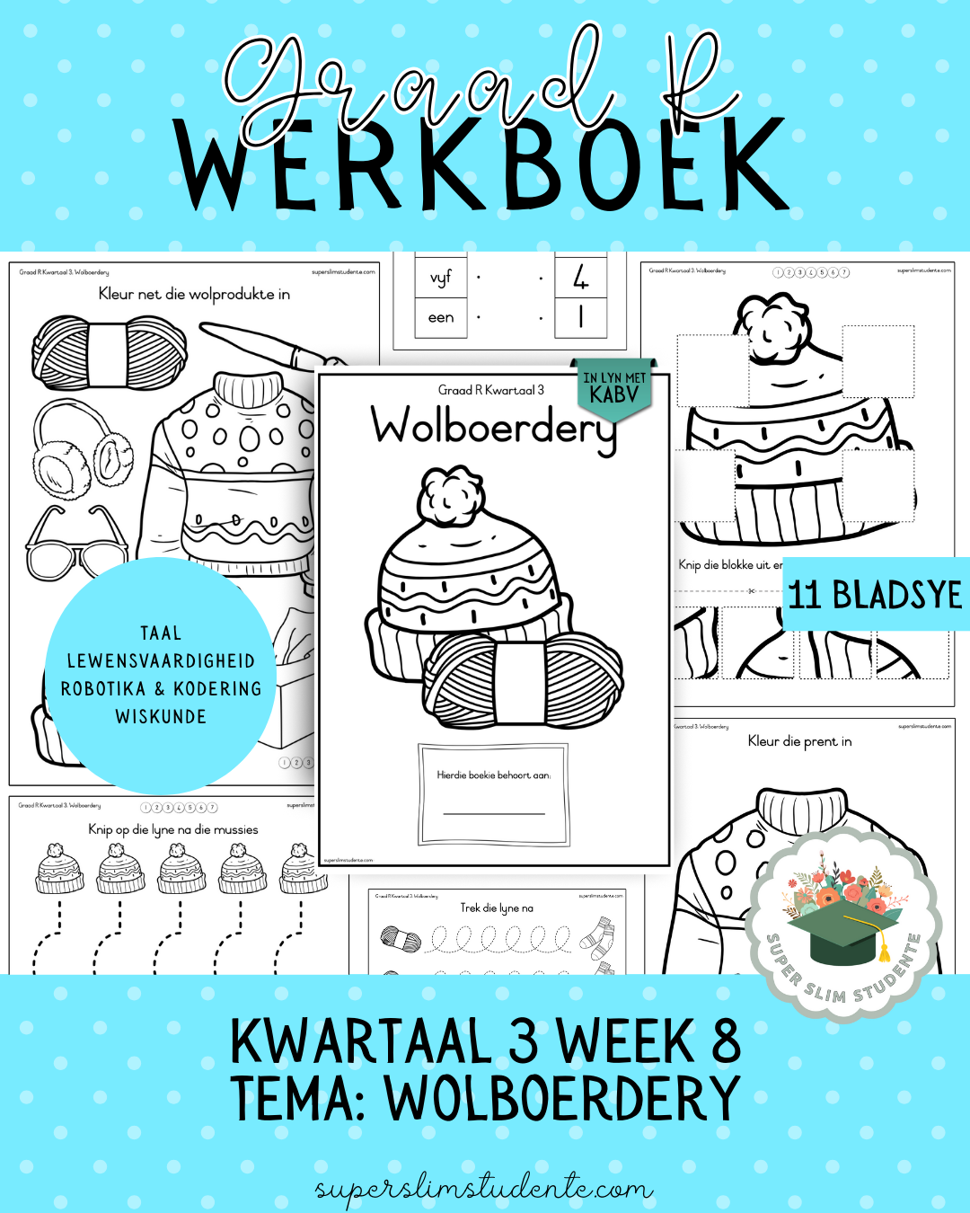 Gr. R Term 3 Workbook: Wool Farming [Choose Language]