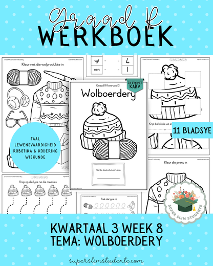 Gr. R Term 3 Workbook: Wool Farming [Choose Language]
